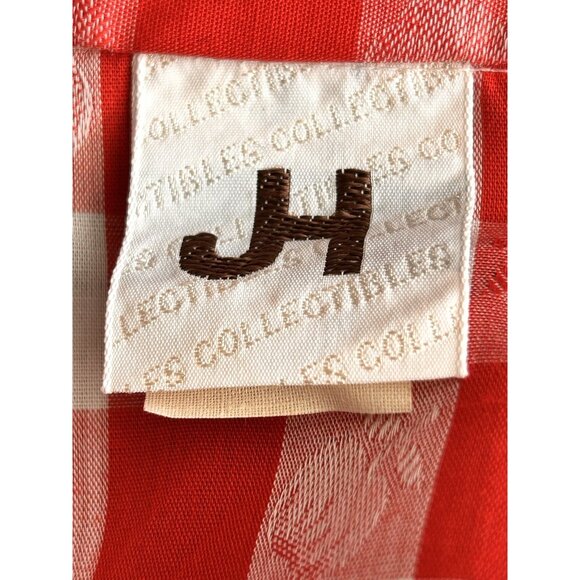 Vintage 70s Handmade Novelty Apples Gingham Set Deadstock JH Shirt Cottagecore - Picture 11 of 16